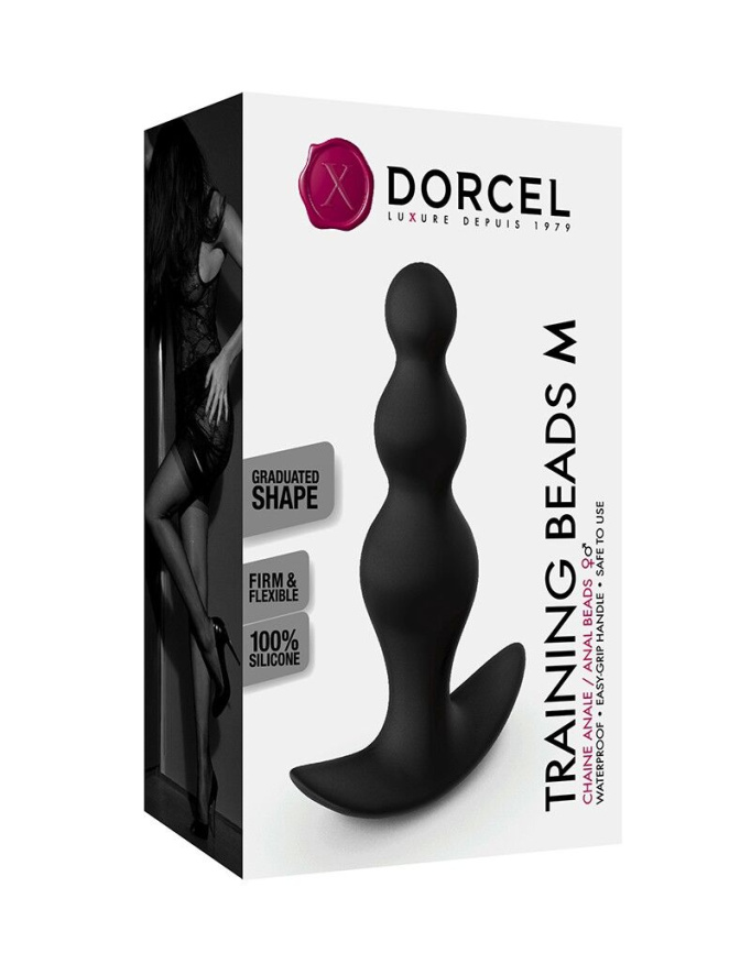Анальний ланцюжок Dorcel TRAINING BEADS M фото 5