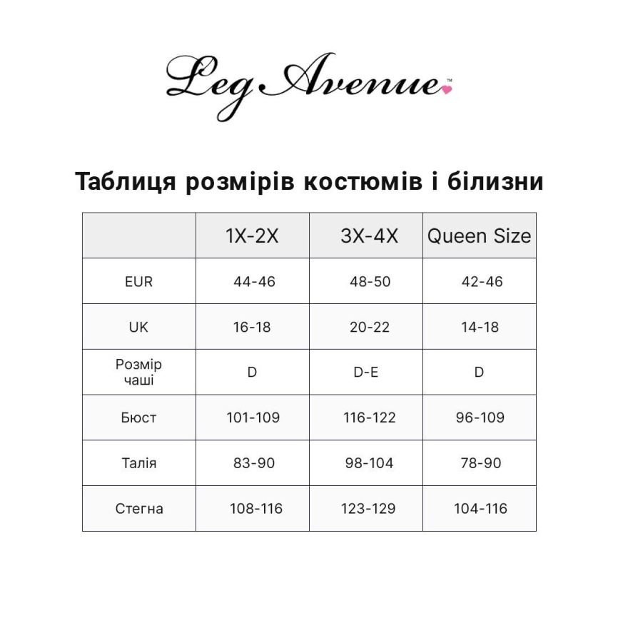 Панчохи Leg Avenue Stokings with O-ring Attached Garter Belt, 1X/2X, чорні, у сітку, імітація пояса фото 5
