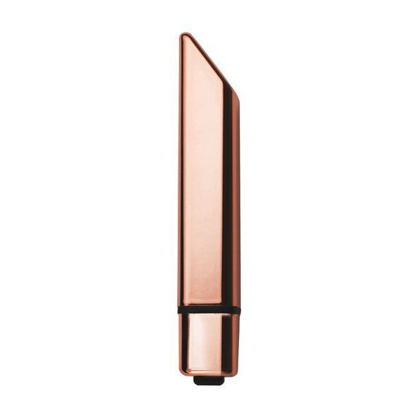 Потужний мінівібратор Rocks Off Bamboo Rose Gold фото 5