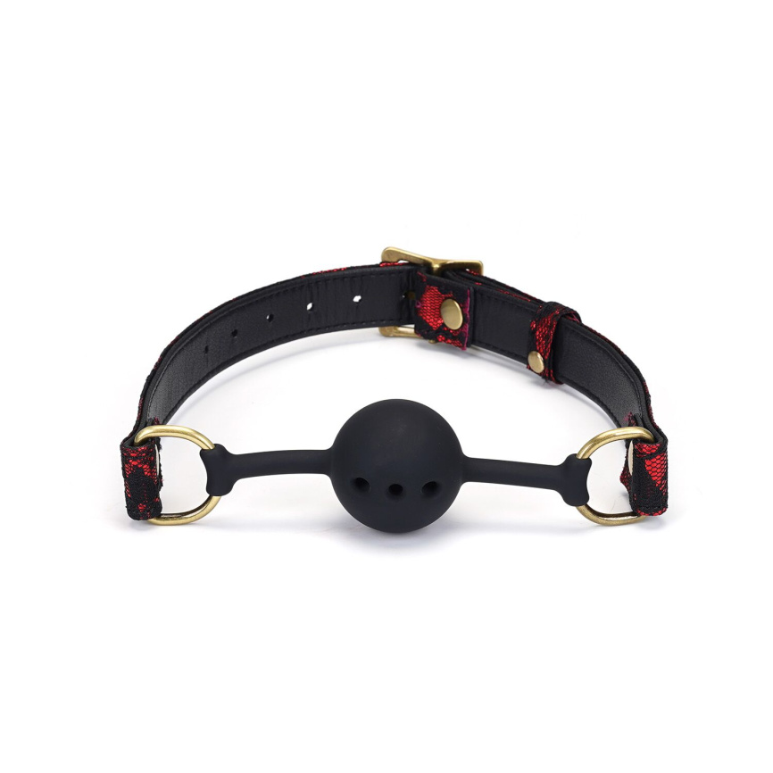 Повітропроникний кляп Liebe Seele Victorian Garden Ball Gag фото 2