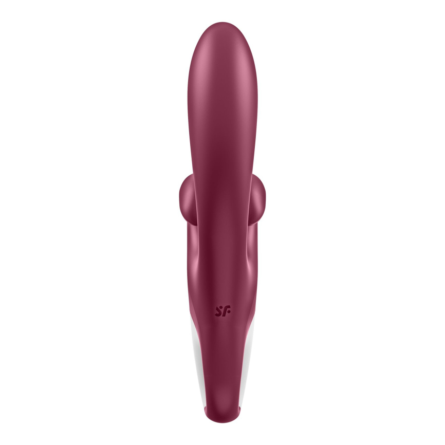 Вібратор-кролик Satisfyer Touch Me Red, подвійний відросток, 3 потужні мотори фото 3