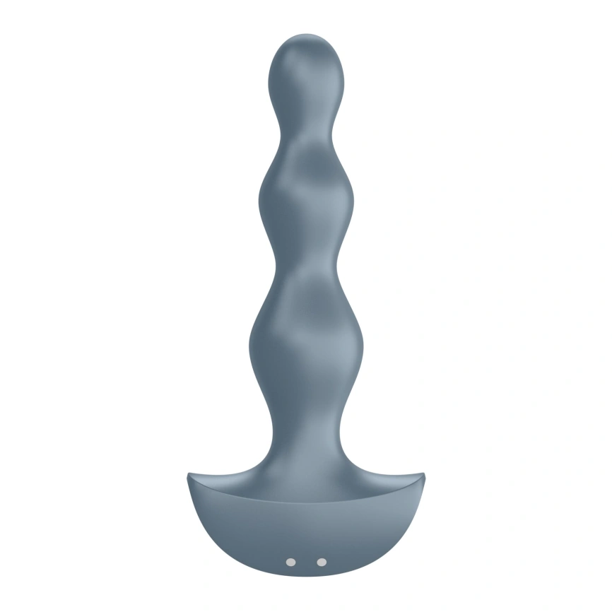 Анальный стимулятор-бусины с двумя моторами Satisfyer Lolli-Plug 2 Ice blue фото 5
