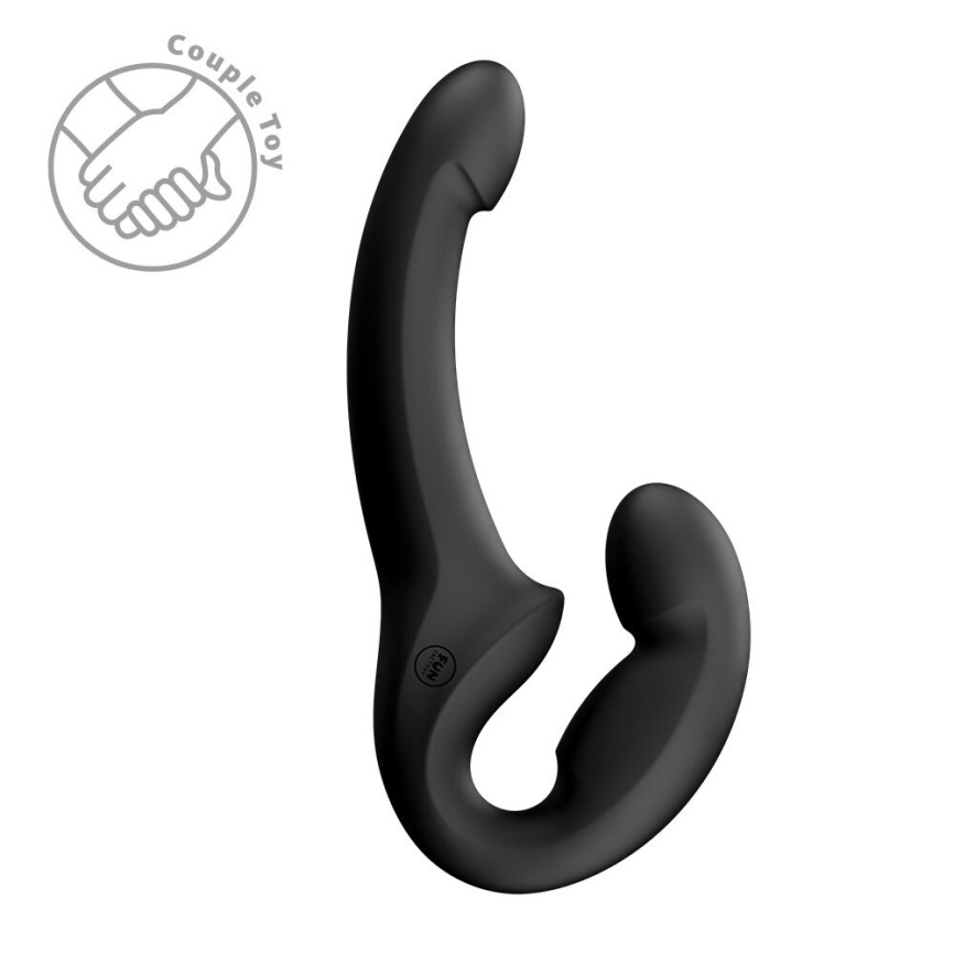 Безремінний страпон Fun Factory SHARE LITE Black, регульований, полегшена модель фото 1