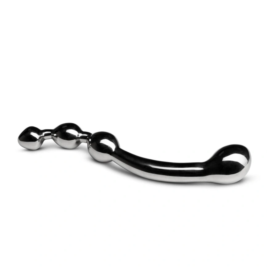 Анально-вагинальный стимулятор Sinner Gear Unbendable — Multi-Stim Pleasure Wand Metal Anal Dildo фото 2