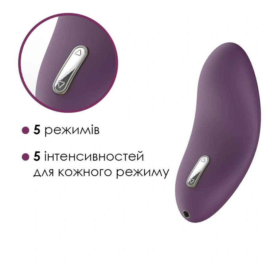 Клиторальный вибратор Svakom Echo Violet фото 3