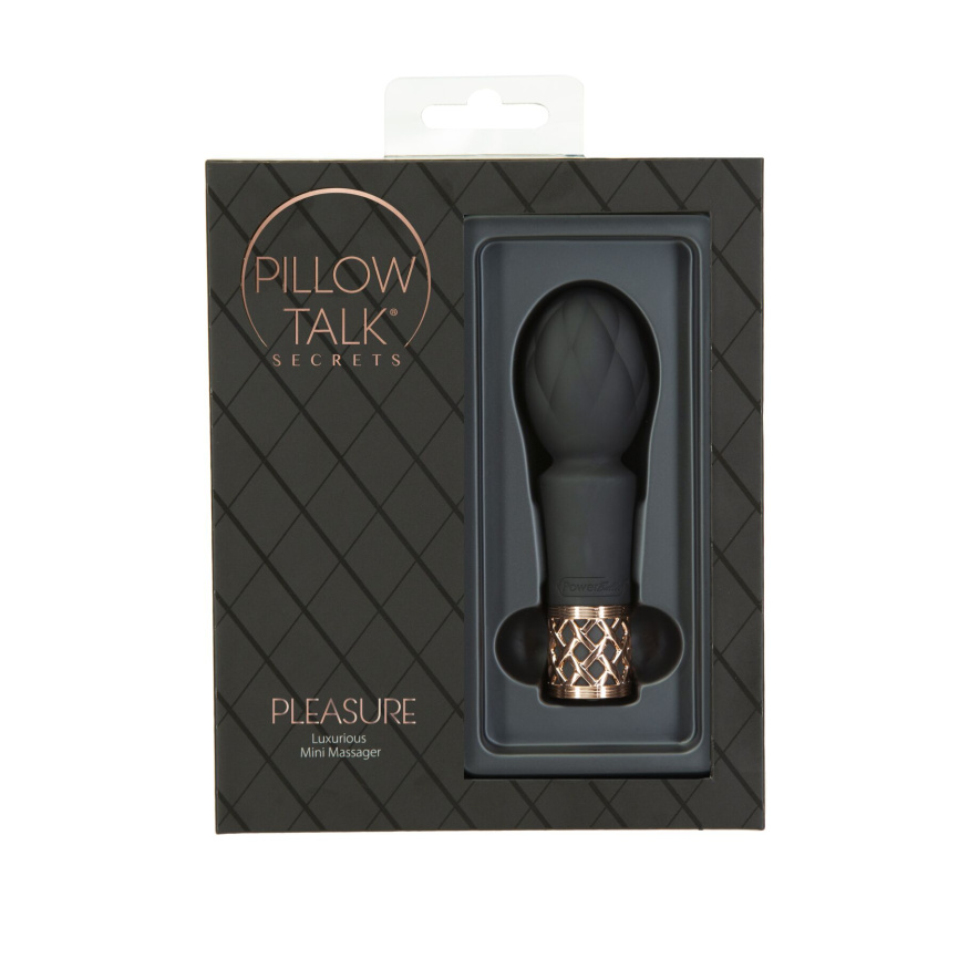 Мінівібромасажер Pillow Talk Secrets - Pleasure - Clitoral Vibrator Wand, потужний мотор фото 6