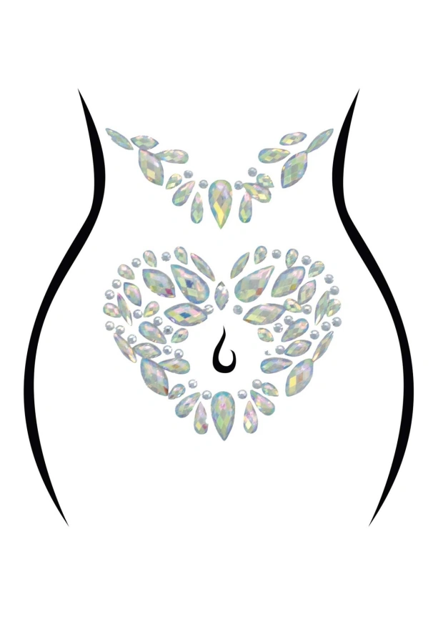 Стразы-украшения для тела Leg Avenue Novalie body jewels sticker, наклейки фото 1