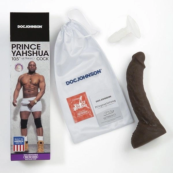 Фаллоимитатор Doc Johnson Prince Yahshua 10.5 Inch Cock - ULTRASKYN фото 4