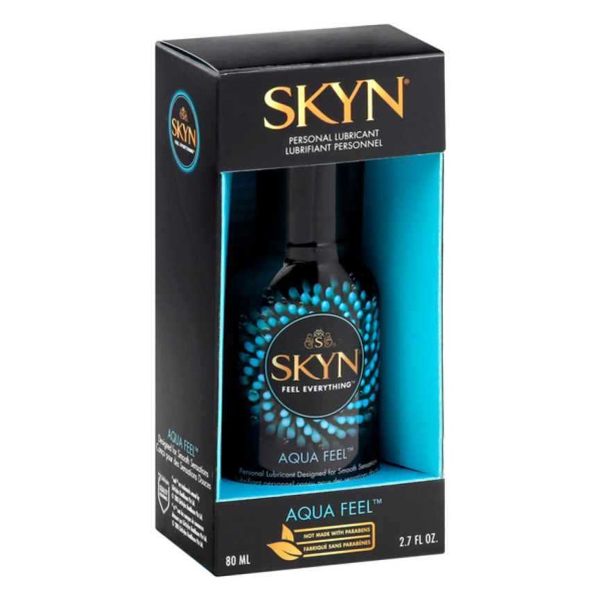 Лубрикант на водній основі SKYN Aqua Feel 80 мл, екстракт алое та вітамін Е фото 2