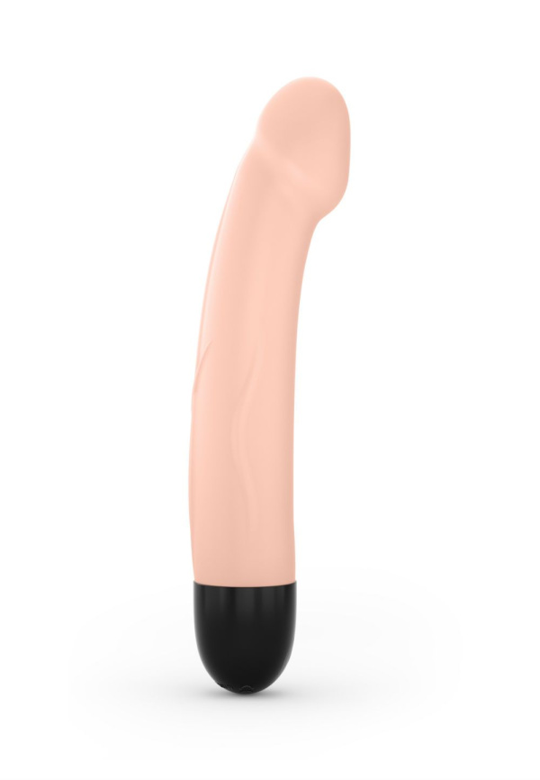 Вібратор Dorcel Real Vibration M Flesh 2.0, діаметр 3,7см, перезаряджається, для точки G фото 1