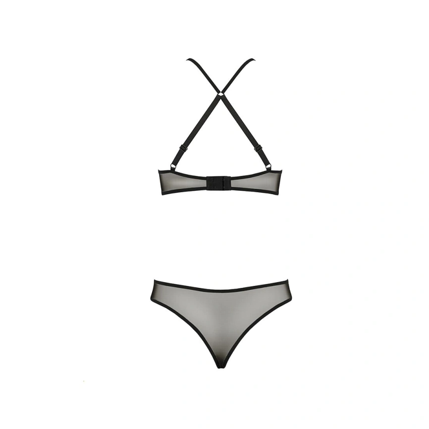 Эротический комплект Passion AZALIA SET S/M, black фото 11