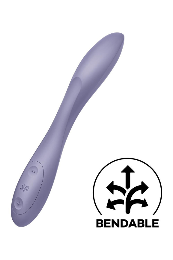 Універсальний вібратор Satisfyer G-Spot Flex 2, гнучкий стовбур із фіксацією положення фото 1