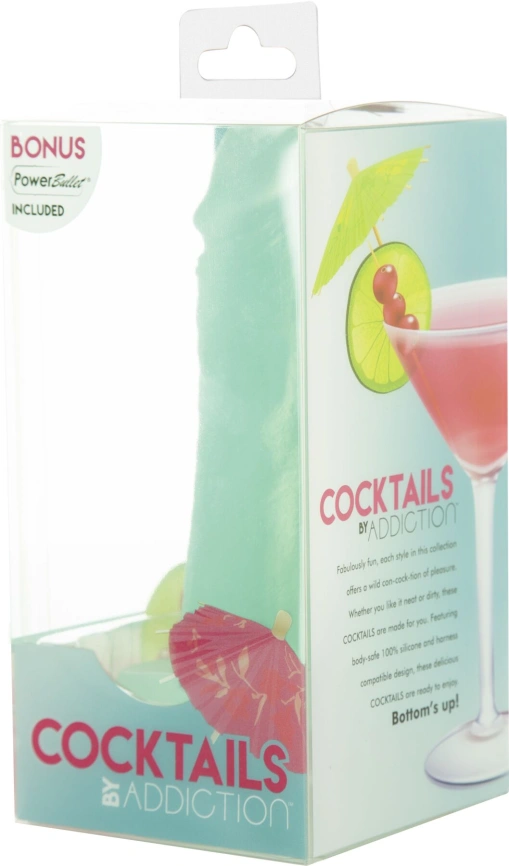 Фаллоимитатор на присоске Cocktails by Addiction – Mint Mojito фото 6