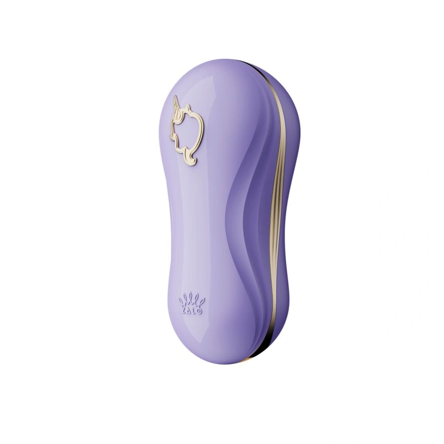Набор 2в1 Zalo — UNICORN Violet, виброяйцо + вакуумный стимулятор фото 4