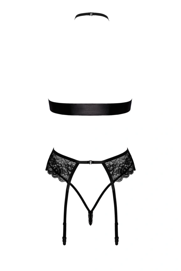 Комплект Kissable Bondage Kiss Set Black L/XL фото 10