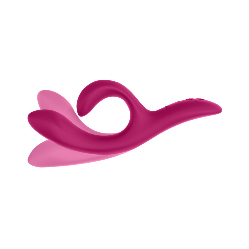 Смарт вібратор-кролик We-Vibe Nova Fuchsia, ергономічний, регульований кут нахилу стовбура фото 2