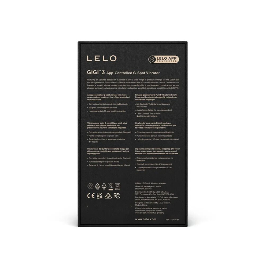 Вібратор точки G LELO GIGI 3 Plum фото 4