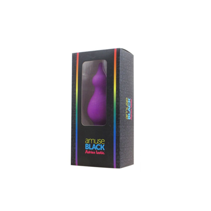 Анальна пробка Adrien Lastic Amuse Medium Purple (M) з двома переходами, макс. діаметр 3,6 см фото 3