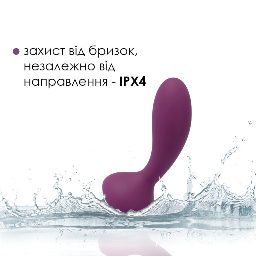 Масажер простати та вібратор точки G з пультом Svakom Julie Violet фото 4
