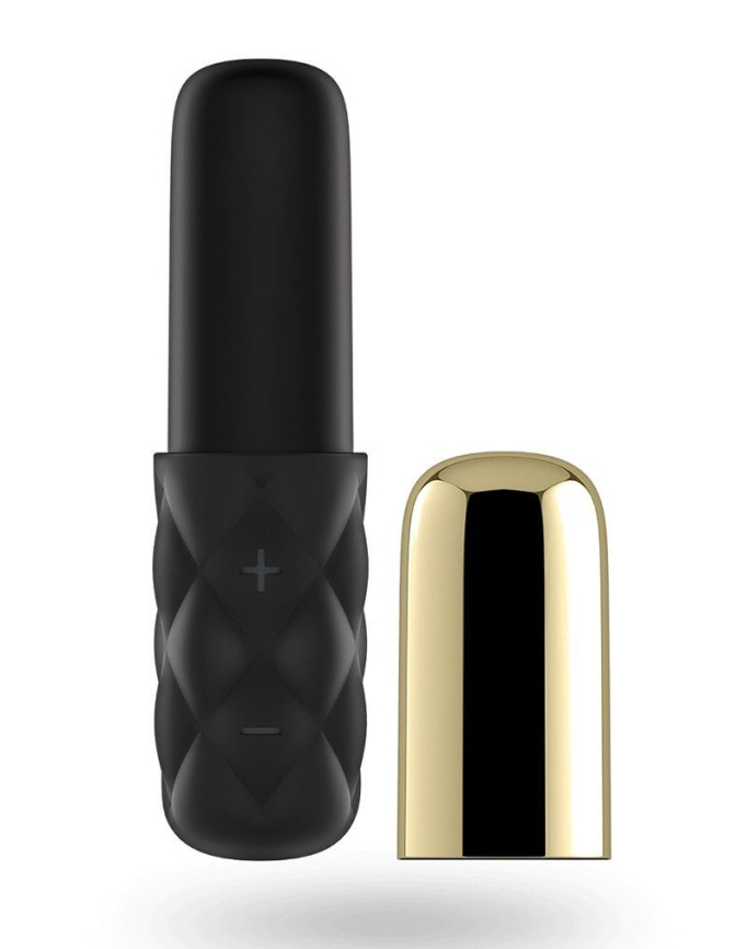 Потужний мінівібратор Satisfyer Sparkling Darling Gold зі знімним ковпачком, 16 режимів роботи фото 3