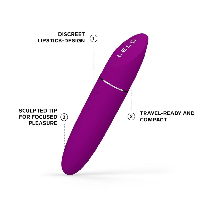 Шикарна віброкуля LELO Mia 3 Deep Rose фото 5