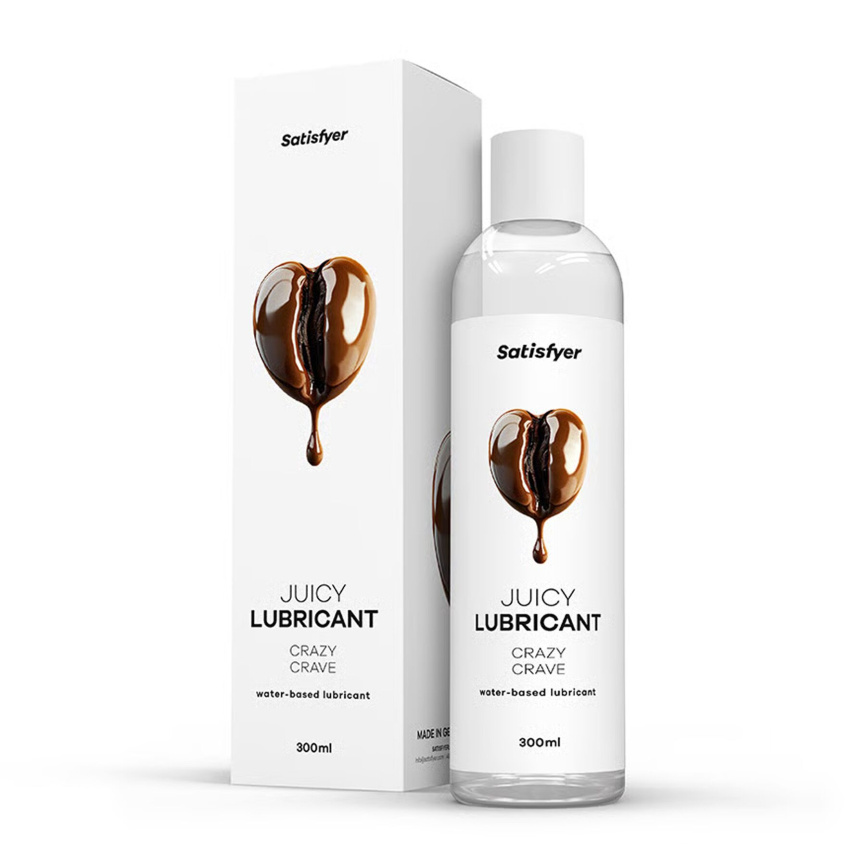 Лубрикант на водній основі Satisfyer Juicy Lubricant Crazy Crave water based 300 мл фото 2