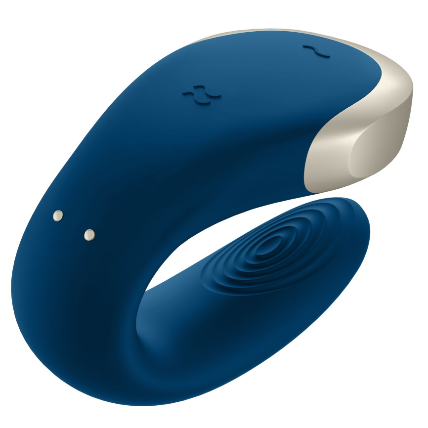 Смарт-вібратор для пар Satisfyer Double Love (Blue) фото 2