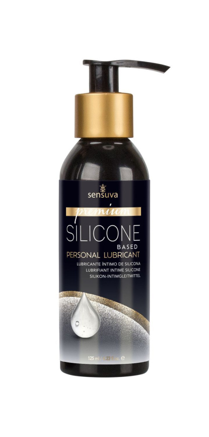 Силіконова змазка Sensuva Premium Silicone (125 мл), без гліцерину, парабенів і ментолу фото 2