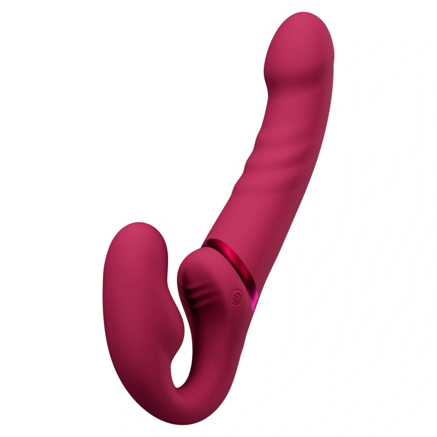 Безремневой смарт-страпон Lovense Lapis vibrating strapless strap-on, 3 мотора фото 5