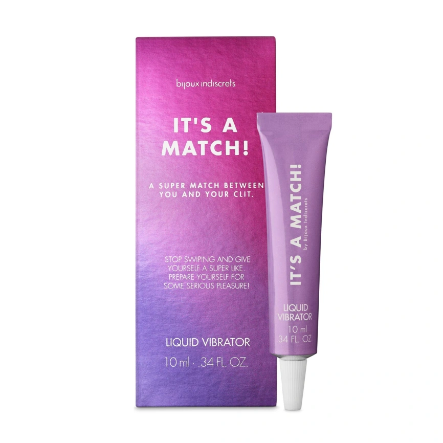 Жидкий вибратор Bijoux Indiscrets Clitherapy Liquid Vibrator – IT'S A MATCH фото 2