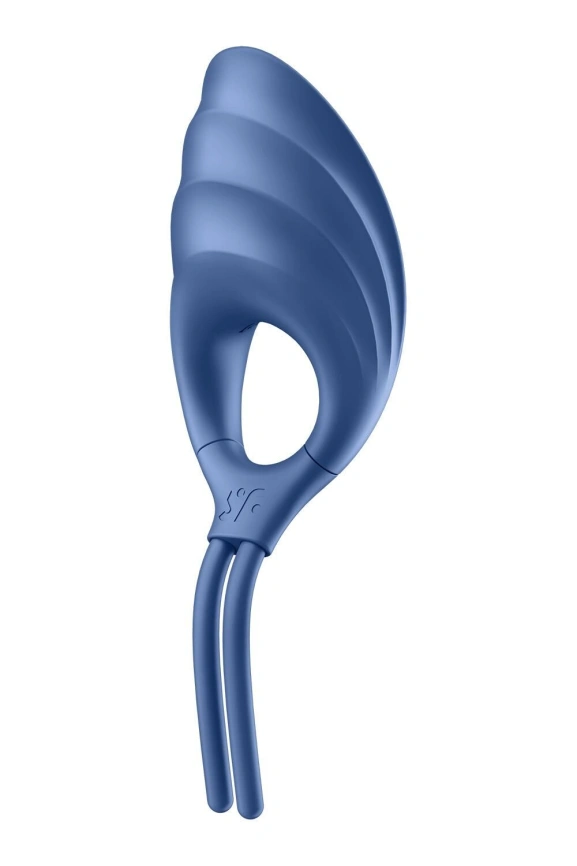 Эрекционное виброкольцо лассо Satisfyer Swordsman Blue, крепкая фиксация, 10 режимов, мощный мотор фото 1