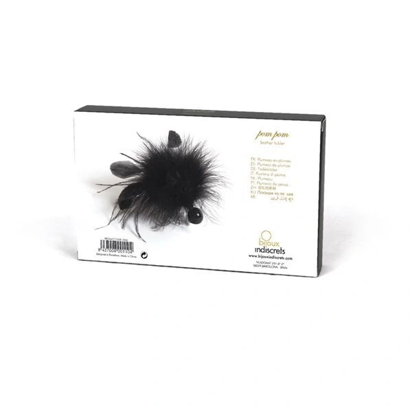 Метелочка Bijoux Indiscrets Pom Pom - feather tickler фото 5