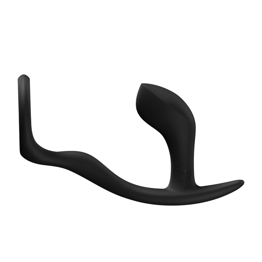 Анальна пробка з ерекційним кільцем Fun Factory BOOTIE RING Black фото 3