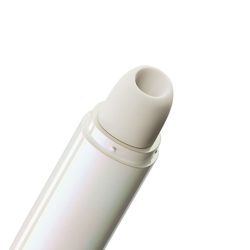 Вакуумний кліторальний стимулятор Zalo Lia Floral White, 3 насадки, 3 режими, різна інтенсивність фото 22