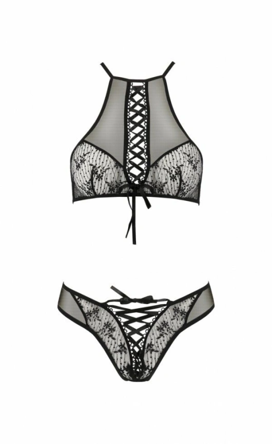 Эротический комплект Passion AZALIA SET S/M, black фото 3