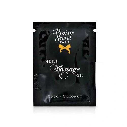 Пробник массажного масла Plaisirs Secrets Coconut (3 мл) фото 1