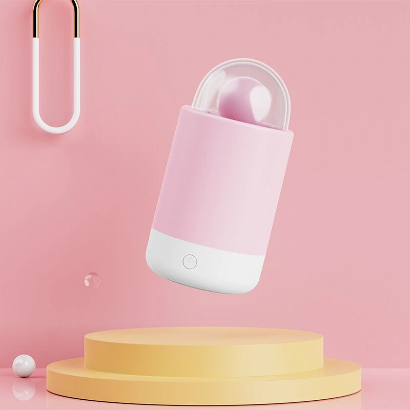 Вибратор-конфетка на палочке KISSTOY Pink Pop, зарядный кейс-ночник, 10 режимов вибрации фото 7