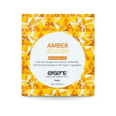 Пробник масажної олії EXSENS Amber Jojoba 3мл фото 1