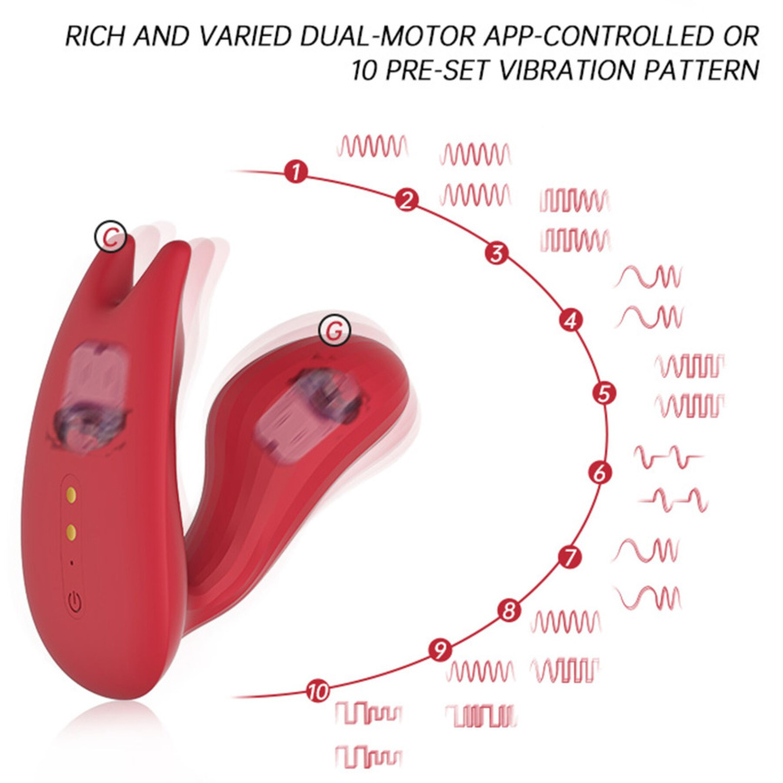 Смарт-вібратор Magic Motion Umi Red фото 2