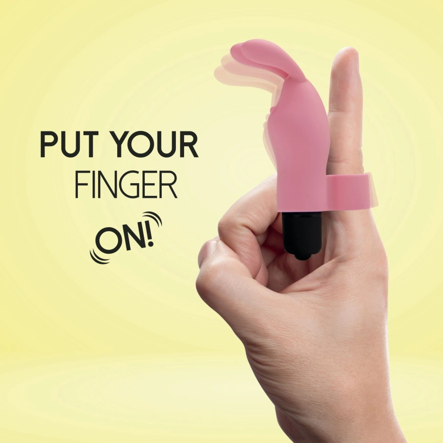 Вибратор на палец FeelzToys Magic Finger Vibrator Pink фото 3
