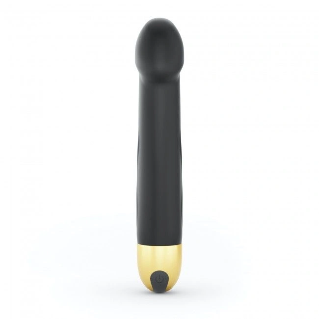 Вибратор Dorcel Real Vibration M Gold 2.0, диам 3,7см, перезаряжаемый, для точки G фото 3