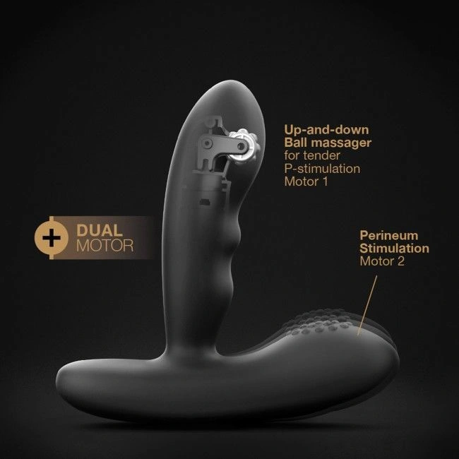 Массажеры простаты Dorcel P-Stroker с пультом ДУ, подогревом и точечным массажем, два мотора фото 5