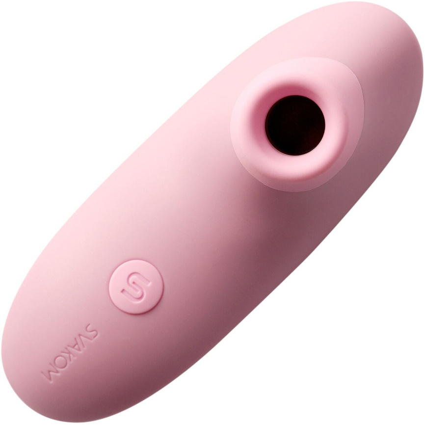 Вакуумний стимулятор Svakom Pulse Lite Neo Pale Rosette керується зі смартфона фото 5