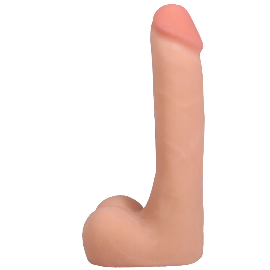 Фалоімітатор Doc Johnson The Realistic Cock ULTRASKYN - 9 Inch with Balls Vanilla фото 2