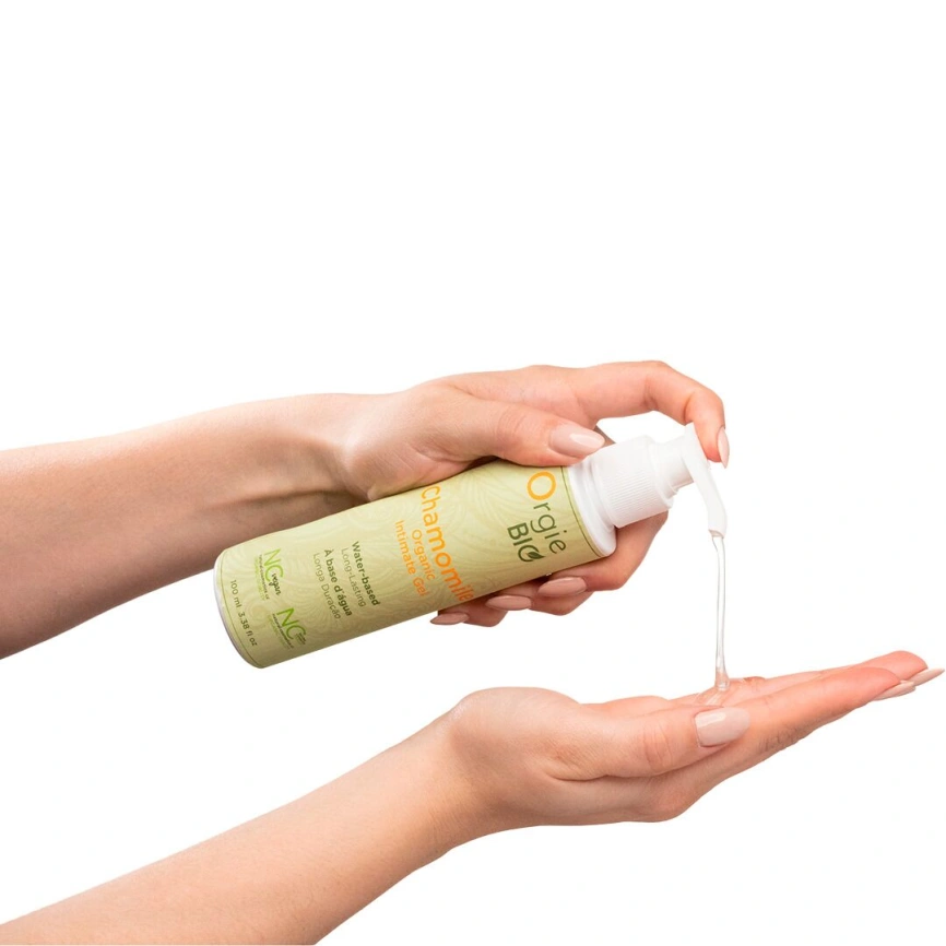 Лубрикант на водной основе Orgie – Bio Chamomile Organic Intimate Gel (100 мл), экстракт ромашки фото 2