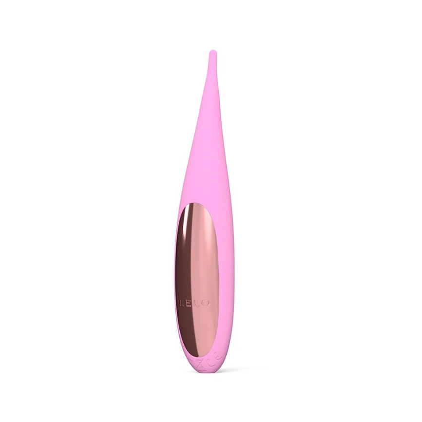Кліторальний вібратор LELO DOT Travel Pink, точкова стимуляція, 8 режимів фото 1