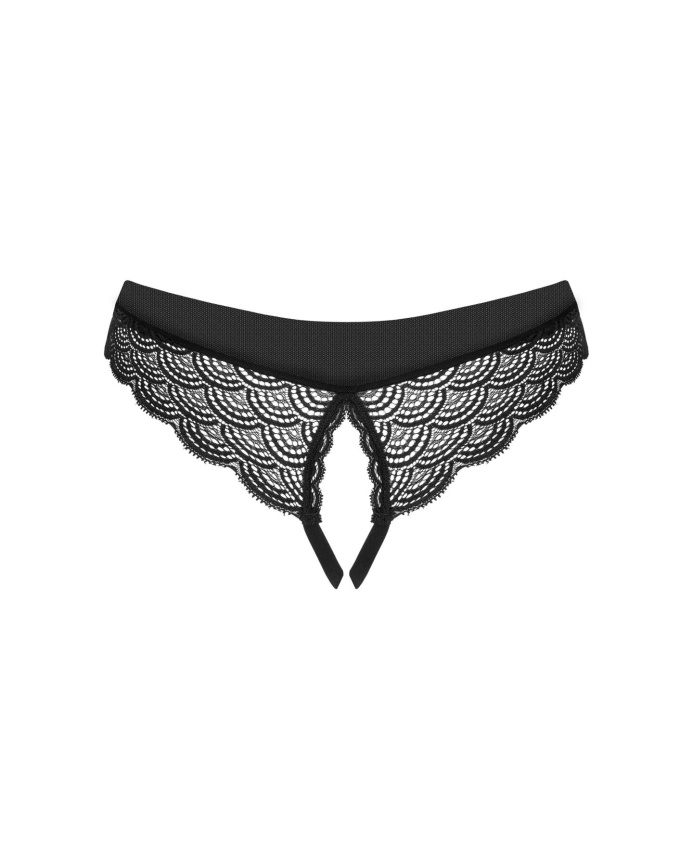 Трусики з доступом Obsessive Chemeris crotchless panties XL/2XL фото 6