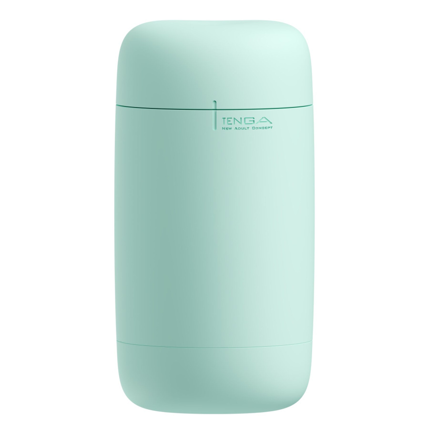 Мастурбатор TENGA PUFFY MINT GREEN, ультрам’який матеріал, багаторазовий, наскрізний фото 1