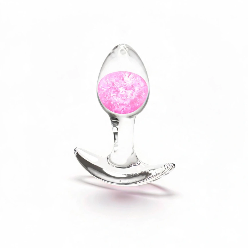 Анальная пробка NS Novelties Cosmic Glams - Small - Pink фото 1