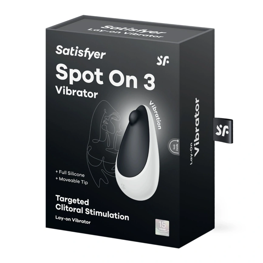 Вибратор Satisfyer Spot On 3 Black, компактный и мощный, 12 режимов фото 5